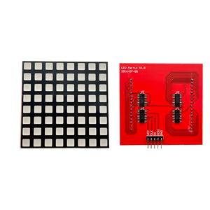 Módulo de Pantalla LED Matricial OKY3543 a Todo Color de 8x8, Mini Pantalla LED Matricial de Puntos, Pantalla de Tubo Digital RGB - Product Image 4