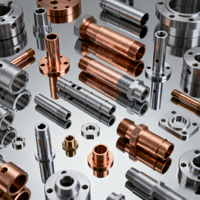Kit de pièces usinées CNC sur mesure OEM en métal, usinage de précision en acier inoxydable et laiton, usine de fabrication, modèle 3D, pièces non standard
