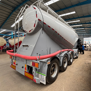 Semi-remorque citerne à poudre pour le transport de matériaux de construction, cendres volantes et <span class=keywords><strong>ciment</strong></span> – Semi-remorque citerne à vrac sec personnalisable - Product Image 4