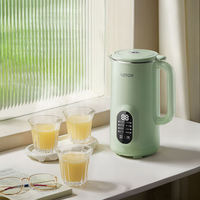 Máquina Eléctrica para Leche de Soya 800ML con Función de Calentamiento Automático, Sistema de Funcionamiento Silencioso, Licuadora Multiusos para Desayuno, Uso Doméstico