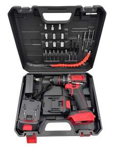 Perceuse sans fil à percussion personnalisable NSCD, moule privé, directement de l'usine |   Deux batteries et un chargeur - Product Image 2