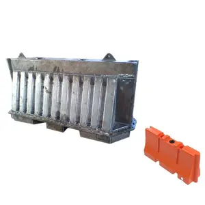 Rotomolding Mold Voor Water Gevulde Barrière Verkeer Blazen Plastic Road Veiligheid Barrières Schimmel