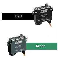 Kingmax C507 9g 4.9kg Mini Servo Numérique à Engrenages en Acier 8mm Mince CNC pour Avion RC, Voilier, Planeur, Drone, UAV