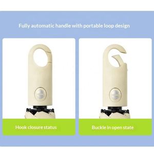Paraguas Plegable Automático con Protección UV, de Tela Resistente a Impactos, 92 cm de Diámetro Abierto, Personalizable para Publicidad/Regalo, para Adultos - Product Image 3