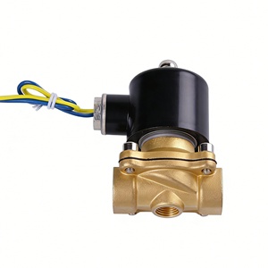 Válvula de latón de la serie 2W con rosca interna - Suministro y drenaje de agua de acción directa, tubería HVAC normalmente cerrada - Product Image 4