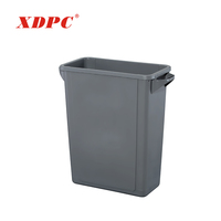 Chambre poubelle 90l plastique poubelle à ordures pour la cuisine