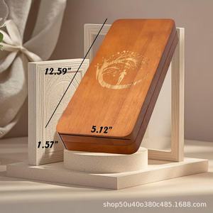 Planche d'acupression en bois avec clous en cuivre, masseur de pieds portable pour yoga et Pilates, en bois massif pour la relaxation musculaire - Product Image 3