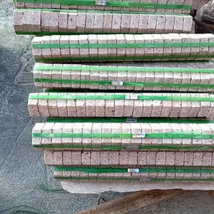 Cobblestone Wholesale Cheap Price Granite Stone Pot Garden Octagonal Paver Red Granite Cobblestone Paving Stone