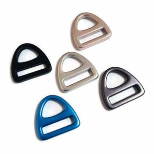 Anillo en D de aluminio de aviación de fábrica, hebilla de <span class=keywords><strong>Collar</strong></span> de perro y gato, cinturón multidireccional con gancho de aleación, suministros OEM ODM - Product Image 4