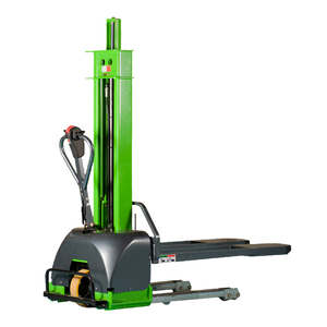 1 Ton 1.6 M Pallet Stacker Truck Hand Year Warranty Hand <b>Forklift</b> - Product Image 1