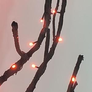 Lampe d'éclairage d'arbre à LED design moderne éclairage décoratif nouvel extérieur en palmier et bouleau maison prise de noël 60 boules à neige arbre lumineux - Product Image 4