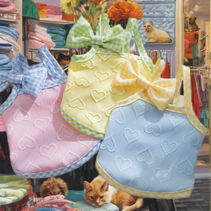 Chaleco Ajustable Moderno para Perro, con Estampado de Lazo, de Malla Fina de Poliéster, Transpirable, sin Mangas, Talla XXL, Estilo Princesa Simple para Bichón - Product Image 5