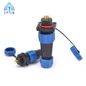 Connecteur étanche IP68 pour bande LED, fiches et prises LD/SD/13/16/20/28 mâle et femelle, prise <span class=keywords><strong>jack</strong></span> 2/<span class=keywords><strong>3</strong></span>/4/<span class=keywords><strong>5</strong></span>/6/7/9 broches - Product Image 5