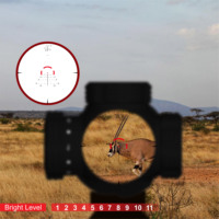 Chasse en plein air Tactique LPVO Portée 1-8x24 SFP Étanche En Alliage D'aluminium Entièrement Multi-Revêtement Antichoc