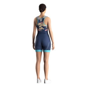 <b>Women's</b> Wrestling <b>Singlet</b> Breathable Stretch Fabric Custom Logo Durable Stitching Competition and Training Wear - Product Image 3
