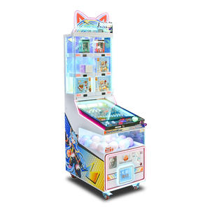 Máquina de Juego de Pinball Arcade Personalizada, Operada con Monedas, de Metal y Plástico, con Premios, Bolas de Juguete, Boletos de Lotería y Tarjetas - Product Image 4