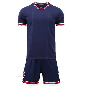 Thailand Quality Sweat-absorbent Mens Soccer Kits Mens Football Uniform for Academy and League