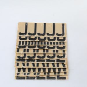 Style européen réfléchissant 3D Gel et 4D acrylique lettre numéro de voiture plaque d'<span class=keywords><strong>immatriculation</strong></span> blanc jaune blanc couleur <span class=keywords><strong>UK</strong></span> plaque d'<span class=keywords><strong>immatriculation</strong></span> de voiture - Product Image 2