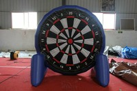 WINSUN Grand jeu de fléchettes de football gonflable en PVC, certifié CE, sans plomb, ignifuge, étanche, capacité maximale
