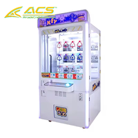 Machine d'arcade à plusieurs compartiments en métal ACS pour jeux de divertissement, avec armoire à cadeaux et contrôle de sélection par clé