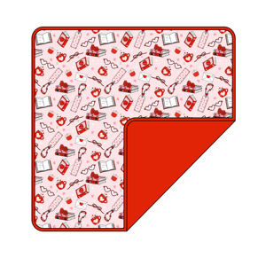 ผ้าห่มไม้ไผ่ลายหัวใจสำหรับวันวาเลนไทน์  ขายส่งจำนวนมาก จัดส่งเร็ว ได้รับการรับรอง CPC  ขั้นต่ำในการสั่งซื้อน้อย - Product Image 5