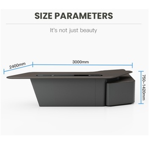 Bureau de direction moderne de luxe à prix de gros avec rangement pour patron, manager, usage commercial – Bureau simple - Product Image 2