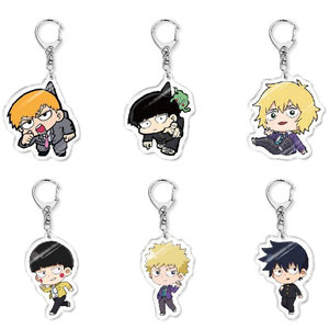 Llavero de Anime <span class=keywords><strong>Mob</strong></span> <span class=keywords><strong>Psycho</strong></span> <span class=keywords><strong>100</strong></span>, Diseño de Doble Capa, Shigeo Kageyama, Merchandising de Anime, Colgante Acrílico, Regalo, Grabado Pintado en China - Product Image 1
