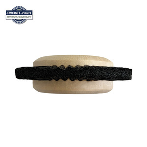 Brosse de polissage Cricket-Fight 2C standard en poils de porc avec noyau en bois pour meuleuse d'angle et polissage de bijoux - Product Image 3