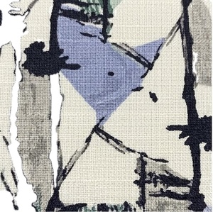 ผ้าคุณภาพดีเยี่ยม วิสโคสเครป ลายเรขาคณิตและลวดลายนามธรรม ทอแบบถัก ระบายอากาศได้ดี เนื้อผ้านุ่มพลิ้ว น้ำหนักเบา เหมาะสำหรับเสื้อผ้าฤดูร้อน - Product Image 4