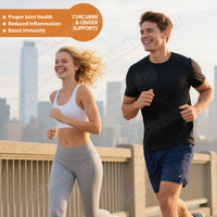Formule Curcuma Gingembre Vitahealthy, adaptée aux compléments alimentaires sous forme de gommes et aux mélanges nutritionnels fonctionnels, Gommes au curcuma et au gingembre