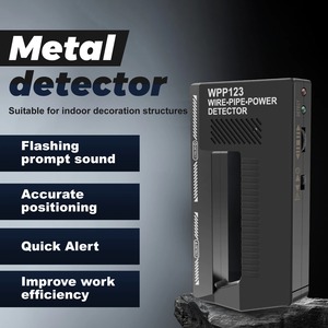 Handheld Wall Scanner <b>Pipe</b> Detector High Sensitivity Metal AC Wire <b>Finder</b> Visual Alert Alarm for Building Renovation XA1014 - Product Image 1