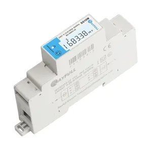 Rayfull SD10M 1 Phase 100A Connect DIN Rail RS485 Modbus Energy Meter for Buildings home energy meter Smart Electricity Meter