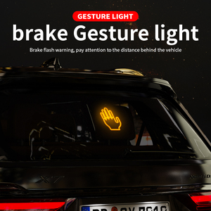 <span class=keywords><strong>Lumière</strong></span> LED universelle pour voiture, geste <span class=keywords><strong>de</strong></span> la main, signal d'avertissement amusant contre la <span class=keywords><strong>rage</strong></span> au volant, <span class=keywords><strong>lumière</strong></span> LED pour la vitre arrière du camion - Product Image 5