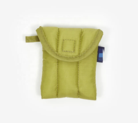 Petite bourse à monnaie matelassée, mini sacs de créateur, joli pendentif, rangement pour écouteurs et chargeurs, personnalisable en polyester