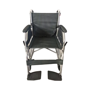 Silla de ruedas de viaje Plegable ligera, silla de ruedas Manual de aleación de aluminio estándar portátil personalizada, silla de ruedas de transporte - Product Image 5