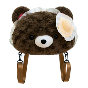 Zaino Peluche con Grande Faccia, Borsa Animale Imbottita, Tracolla Regolabile e Staccabile, Morbido Imbottitura in Cotone PP, Ideale come <span class=keywords><strong>Regalo</strong></span> - Product Image 2