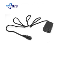Cargador Adaptador de Batería Ficticia USB 5V AC-PW20 NP-FW50 para Cámaras Sony NEX 3 5 7 SLT-A33 A35 A55 A7 A7R A7II A6000 A3000 A6300