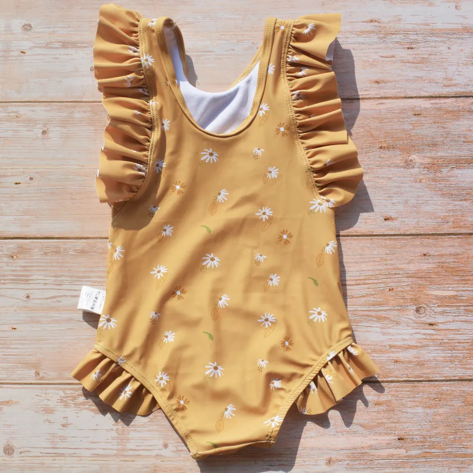 EezKoala Strandbekleidung Strandkleidung Einteiliger Baby- / Mädchen-Badeanzug UPF50+ Rash-Schutz perfekt für Bademode