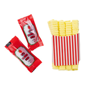 Snacks Halal Personalizados al por Mayor: Deliciosas Papas Fritas Francesas, Hamburguesas y Malvaviscos Ácidos con Marca Privada - Product Image 2