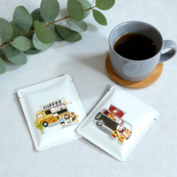 Emballage en sachet plat pour café instantané à portion individuelle avec impression en héliogravure, résistant à l'humidité et respectueux de l'environnement pour le café