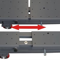 Hauvrex Top vente Table élévatrice pneumatique-hydraulique de 1.2 tonnes pour le retrait et l'installation de batteries de voiture EV Smart Risen 1.2A