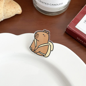 Venta al por mayor Clips de <span class=keywords><strong>pez</strong></span> <span class=keywords><strong>globo</strong></span> de dibujos animados Clip de papel acrílico Clips de papelería Kawaii - Product Image 1