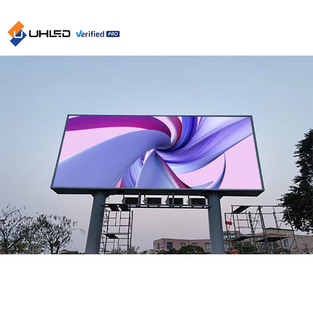 UHLED Sunlight Readable Outdoor LED Display P6 P8 P10 IP65 Waterproof Advertising Billboard Screen for Commercial Project