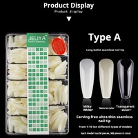 Lot de 500 faux ongles carrés prédécoupés, certifiés CE, à motif intégral, pour salon de manucure, avec colle, pour nail art – Vente flash