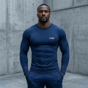 Fabricante de Ropa Deportiva OEM ODM Personalizada de Alta Calidad, Camisetas de Poliéster de Secado Rápido con Protección UV para Hombre y Mujer, Más Vendidas - Product Image 1