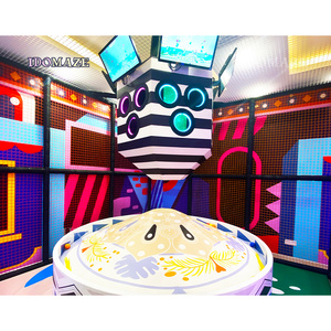 Equipo de Juegos Interior de <span class=keywords><strong>Madera</strong></span> Suave, Lanzador de Pelotas para Interacción Padres-Hijos, para Casa de Juegos y Parque de Trampolines - Product Image 2