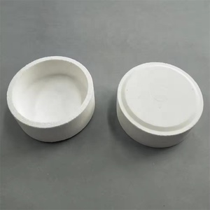 Sagger en céramique de mullite réfractaire, <span class=keywords><strong>creuset</strong></span> rond en céramique de mullite pour <span class=keywords><strong>le</strong></span> frittage en four - Product Image 3