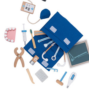 Jouets éducatifs pour tout-petits Jouet éducatif préscolaire Trousse de dentiste Trousse médicale Jouets éducatifs pour enfants - Product Image 3
