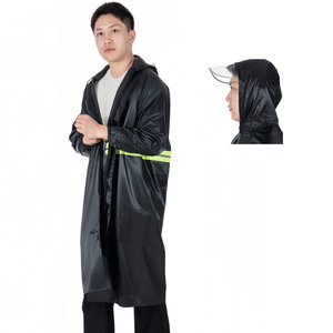 Set Impermeabile Completo per Uomo e <span class=keywords><strong>Donna</strong></span>, Giacca e <span class=keywords><strong>Pantaloni</strong></span> <span class=keywords><strong>Impermeabili</strong></span> Antipioggia per Adulti, Abbigliamento Outdoor - Product Image 2