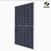 Panneau Solaire Monocristallin Bifacial Type N de Grade A à Demi-Cellules Double Verre 650W, Efficacité 23,25% - Prix de Gros